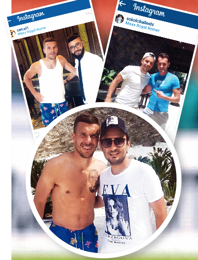 Podolski'den sıcak mesaj